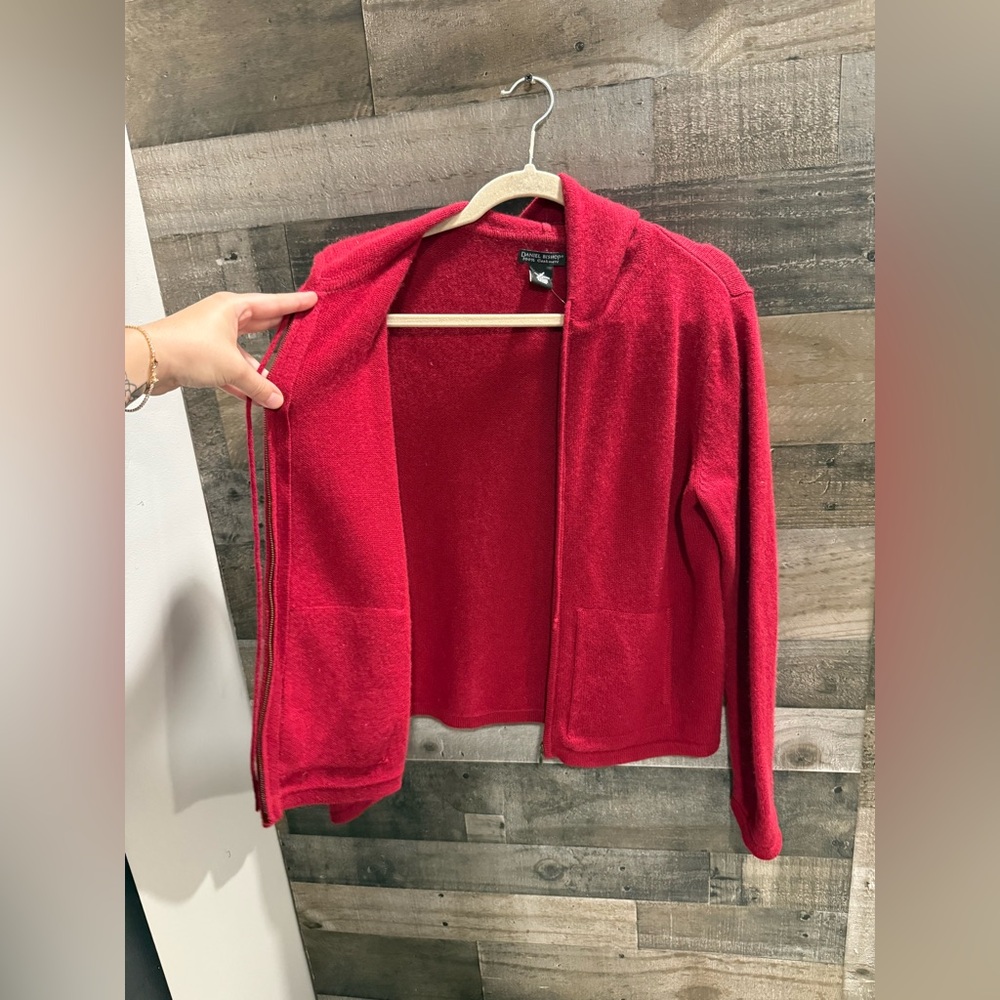 Daniel Bishop | 100% Cashmere Zip Up Jacket - Picture 5 of 5